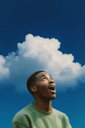 Minimalist Ethereal Surrealism style reference image — Magritte inspired