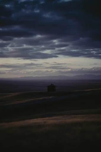 Cinematic Twilight Solitude style AI image example 2