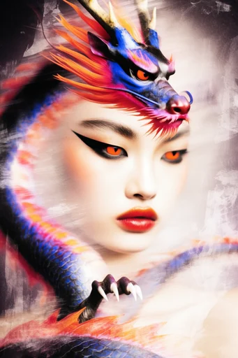 Surreal Avant-Garde Portraiture style reference image — high-contrast chiaroscuro
