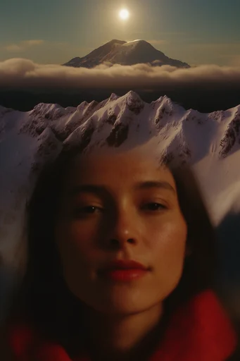 Cinematic Crimson Noir style reference image — cinematic film still