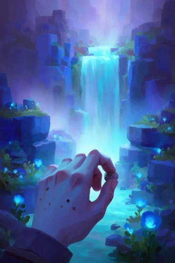 Grand Ethereal Fantasy style reference image — painterly digital art