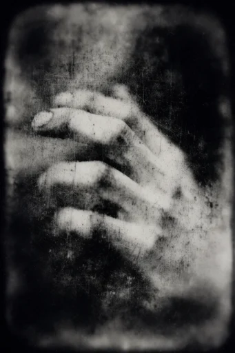 Spectral Gothic Daguerreotype style reference image — spectral motion blur