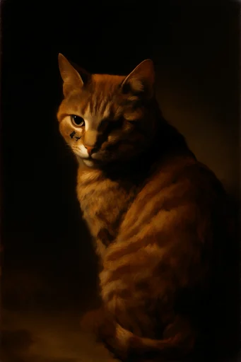 Luminous Impasto Mythos style reference image — ethereal bioluminescent glow
