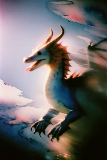 Ethereal Analog Nostalgia style reference image — dreamy motion blur