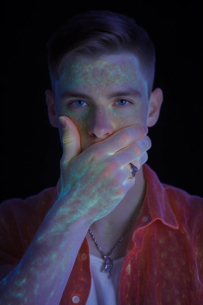 Bioluminescent Abyssal Biomech style AI image example 1