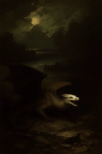 Moody Tonalist Romanticism style reference image — tonalist landscape