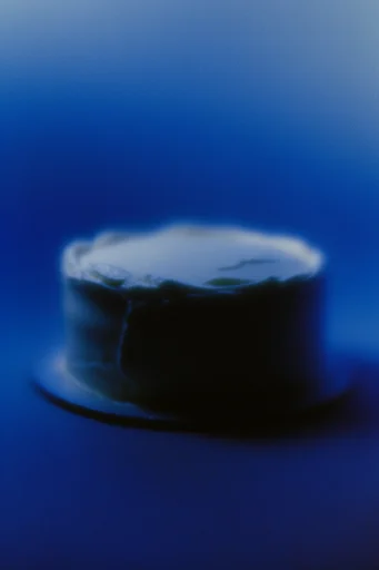 Ethereal Cobalt Noir style reference image — minimalist composition