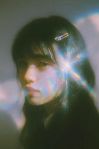 Prismatic Sunlit Nostalgia style reference image — nostalgic golden hour