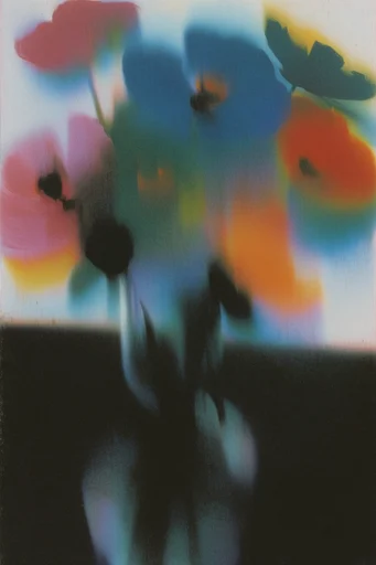 Spectral Glitch Aura style reference image — motion blur