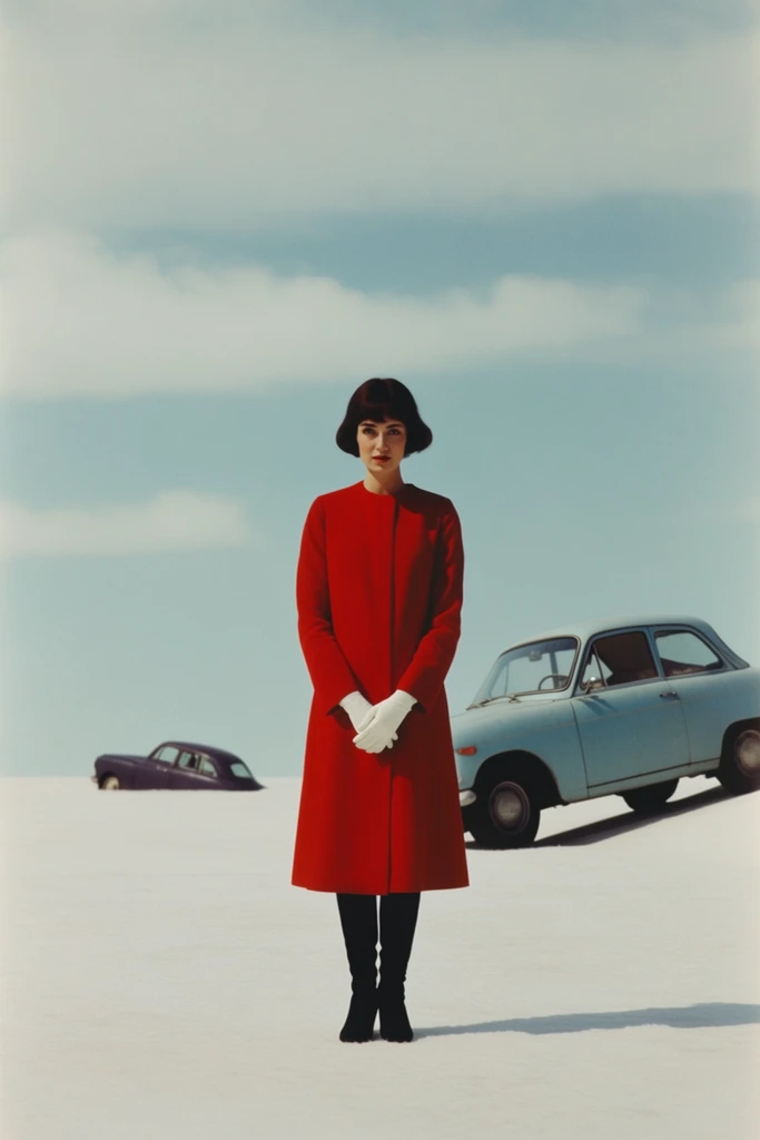 Cinematic Retro Surrealism style AI image example 1