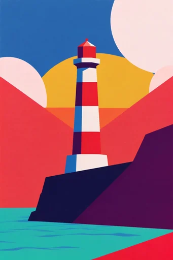 Graphic Pop Surrealism style reference image — graphic composition