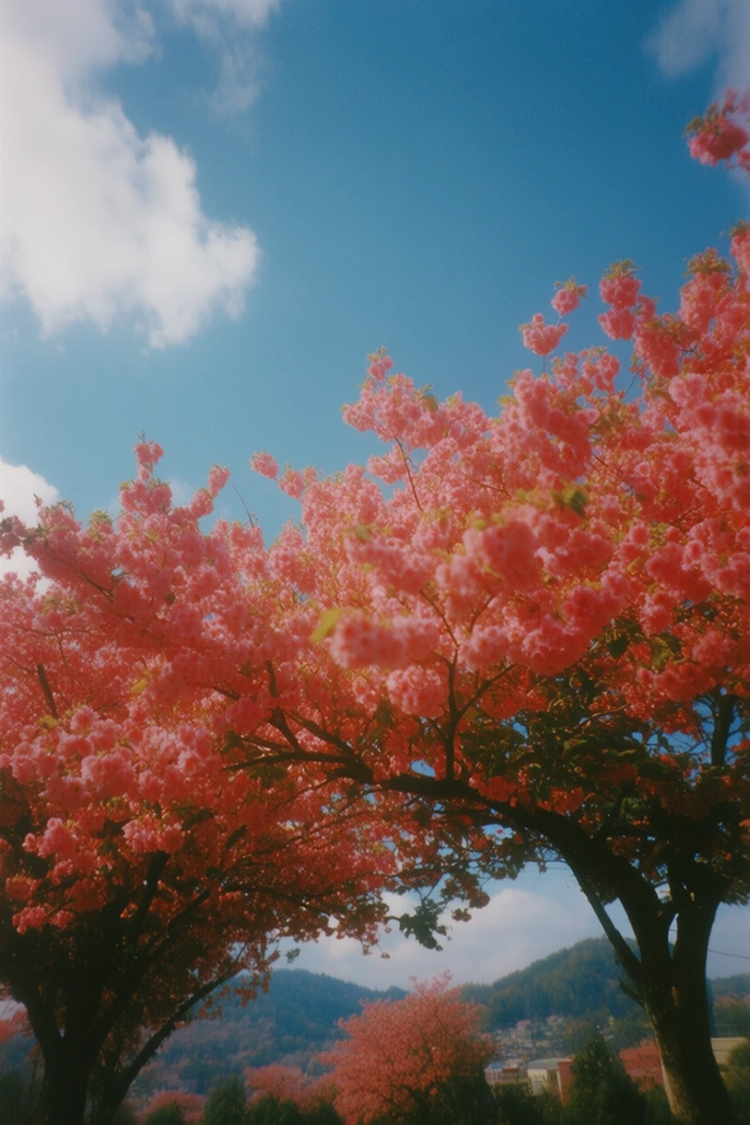 Nostalgic Analog Chromatics style AI image example 2