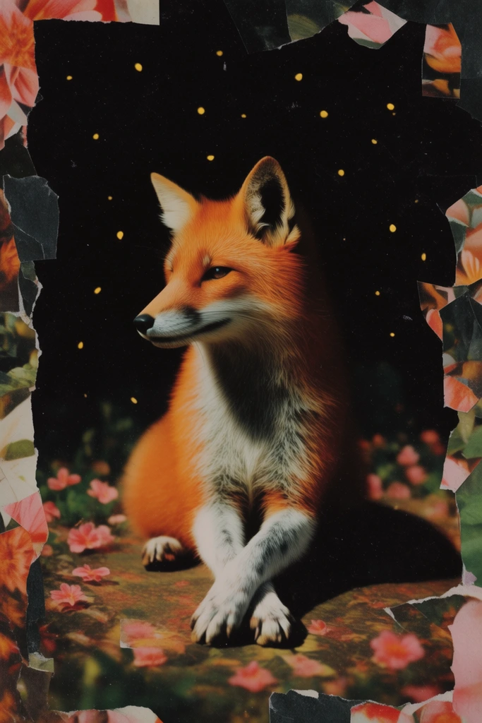 Cosmic Paper Surrealism style AI image example 3
