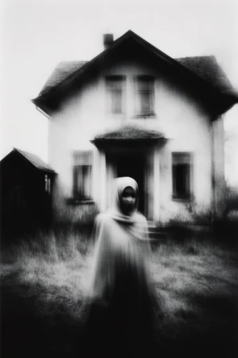 Spectral Gothic Noir style AI image example 4