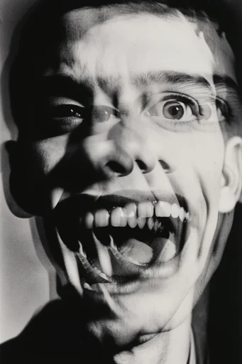 Gritty Monochromatic Surrealism style reference image — surrealist chiaroscuro