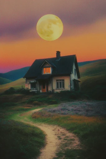 Ethereal Twilight Surrealism style AI image example 4