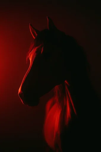 Cinematic Neon Noir style AI image example 3