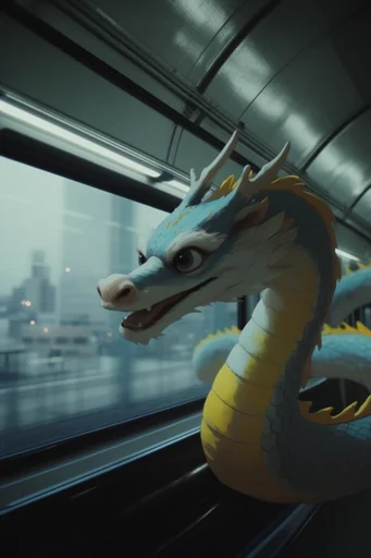 Cinematic Transit Melancholy style reference image — cool teal and green tones