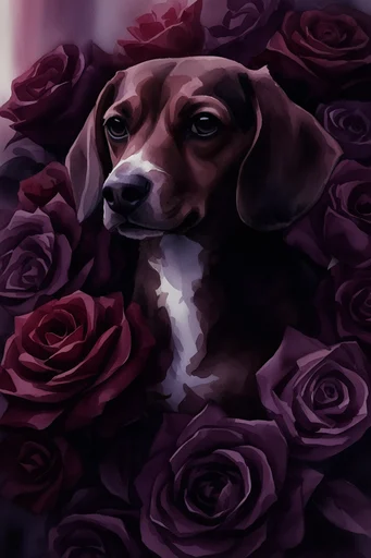 Ethereal Painterly Botanica style reference image — diffused lighting