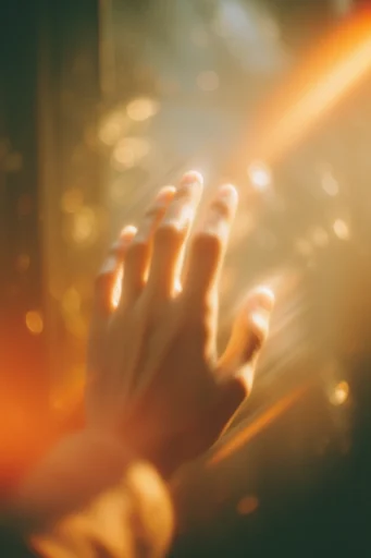 Amber Nocturnal Haze style reference image — dreamy soft focus
