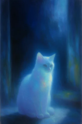Ethereal Bioluminescent Nocturne style reference image — bioluminescent glow