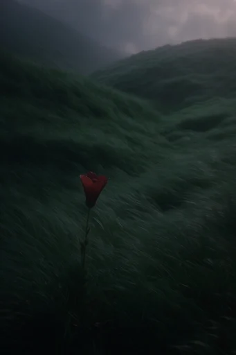 Velvet Verdant Surrealism style reference image — minimalist cinematic composition