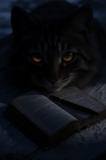 Cinematic Chiaroscuro Nocturne style reference image — dual-tone lighting
