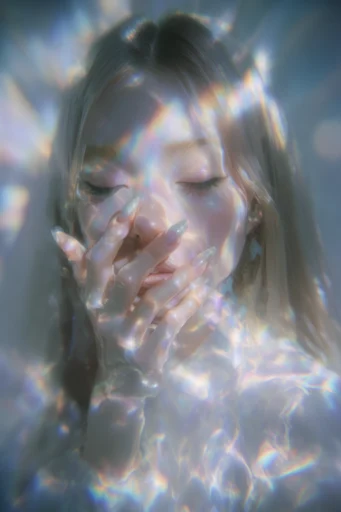 Luminous Prismatic Dreamscape moodboard — generate AI images in this style
