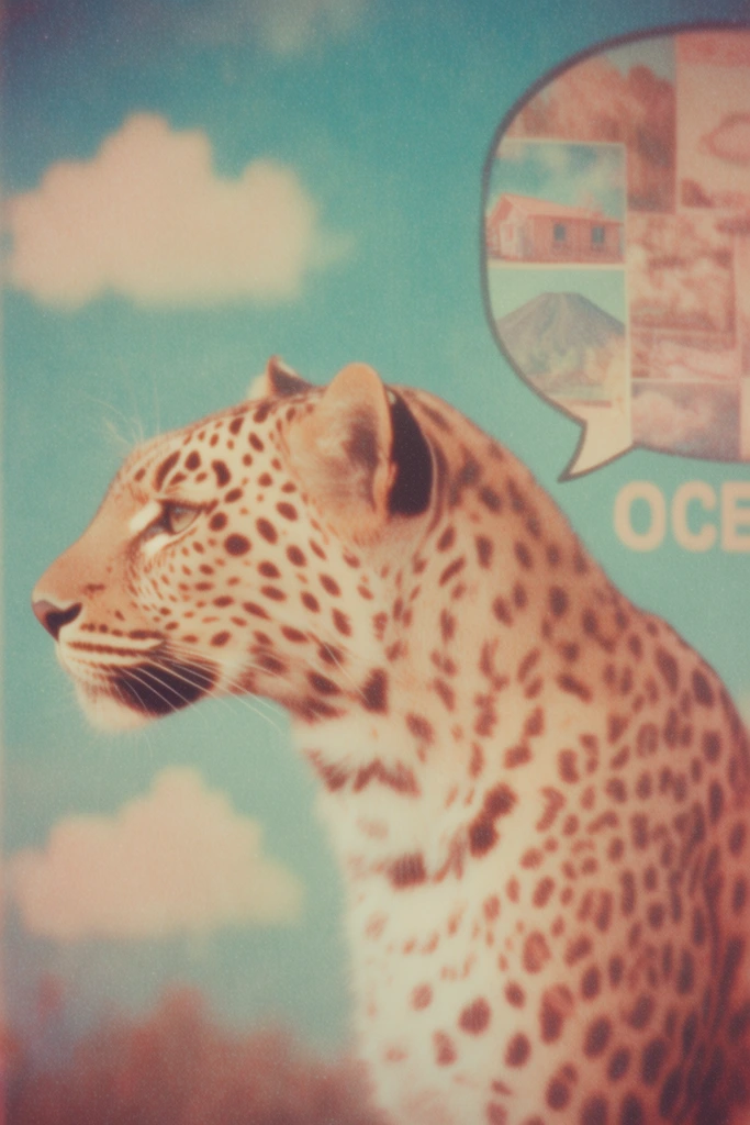 Nostalgic Analog Archive style AI image example 3