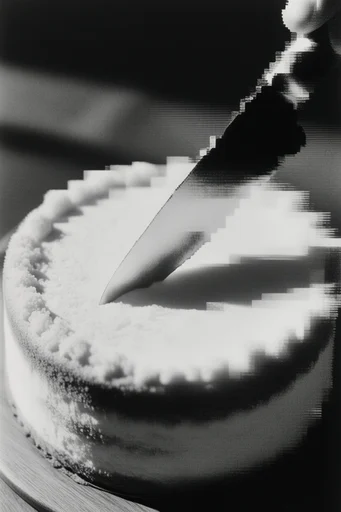 Fractured Noir Realism style reference image — surreal fragmentation