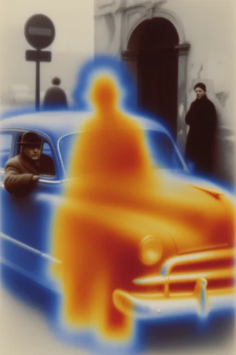 Luminous Thermal Diffusion style reference image — thermal imaging gradient