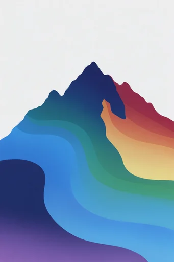 Vibrant Psychedelic Minimalism style reference image — vibrant saturated palette