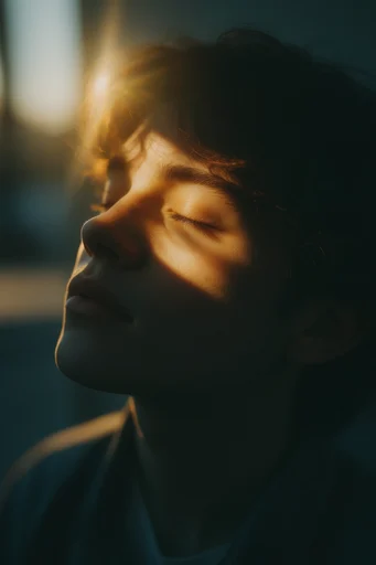 Cinematic Golden Chiaroscuro style reference image — chiaroscuro portraiture