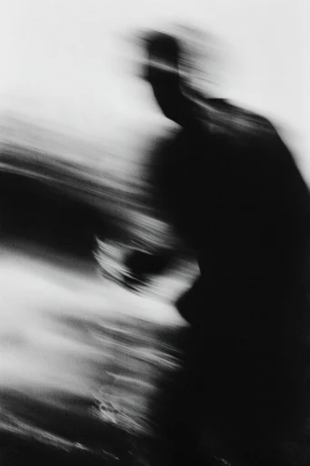 Kinetic Noir Abstraction moodboard — generate AI images in this style