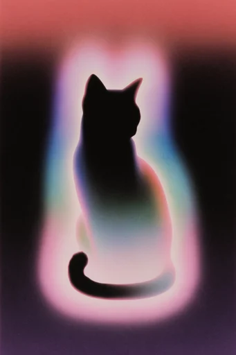 Neon Aura Surrealism style reference image — psychedelic dreamscape