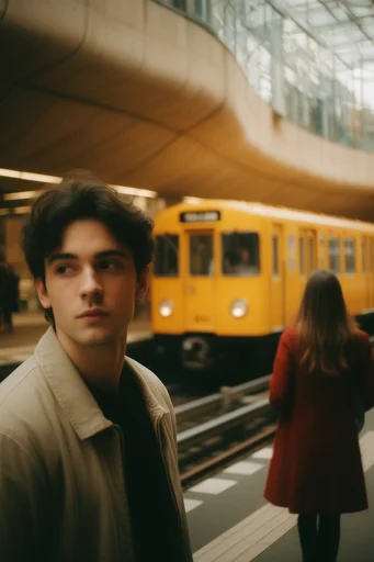 Cinematic Nocturnal Transit style reference image — cinematic motion blur