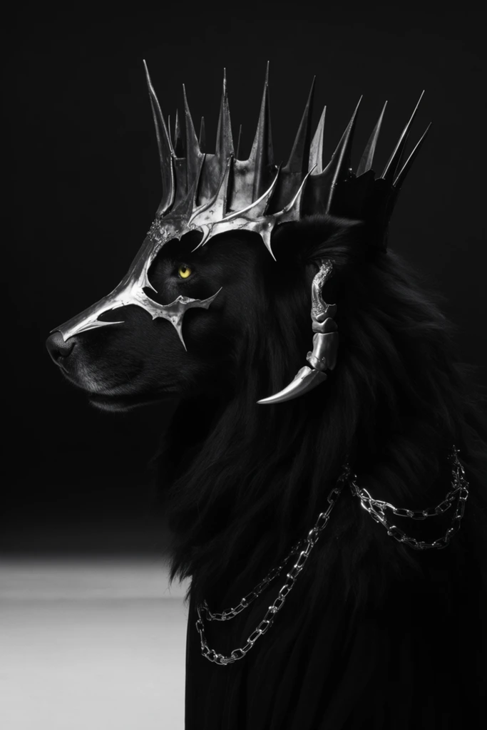 Liquid Gothic Sovereign style AI image example 3