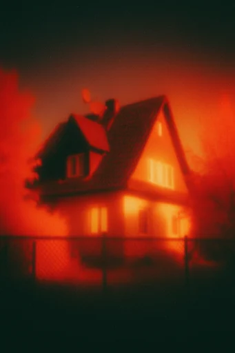 Luminous Thermal Expressionism style reference image — glowing heat signature