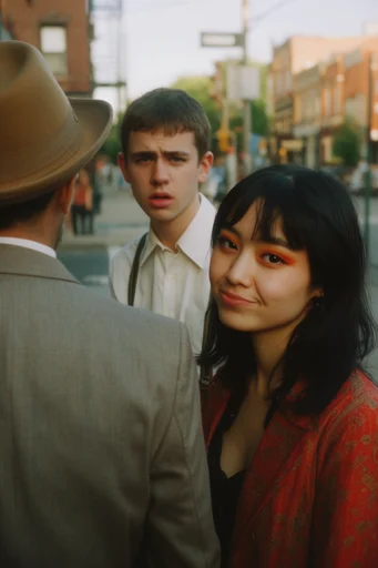 Cinematic Analog Narrative style reference image — vintage color grading