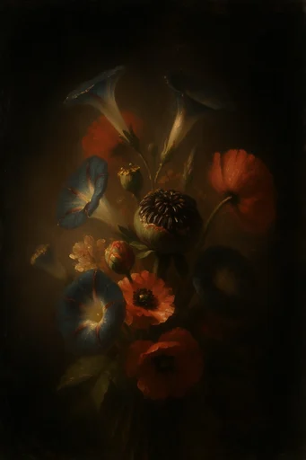 Tenebrous Ethereal Classicism style reference image — celestial glow