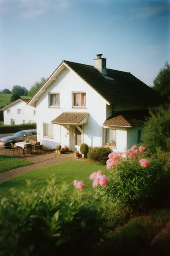 Nostalgic Cinematic Pastoral style reference image — shallow depth of field