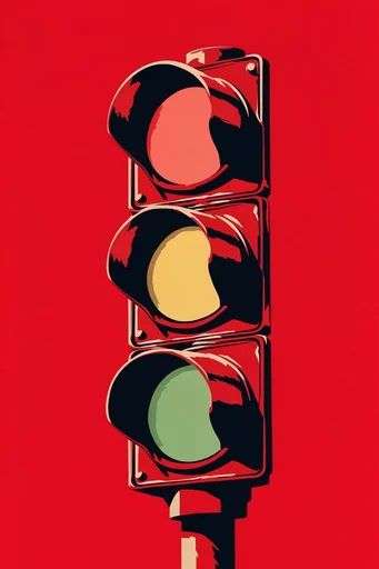 Bold Graphic Vectorism style reference image — minimalist composition