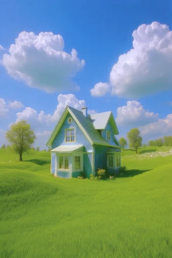 Luminous Liminal Landscapes style reference image — surreal digital realism