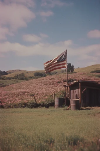 Nostalgic Analog Dreamscape style AI image example 2