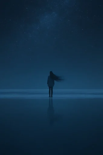Infinite Nocturnal Solitude moodboard — generate AI images in this style