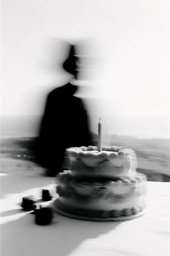 Haunting Liminal Monochrome style reference image — ghostly dreamlike haze