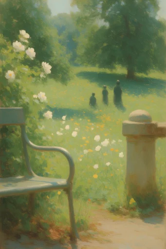 Luminous Impressionist Wilderness style reference image — luminous atmospheric perspective