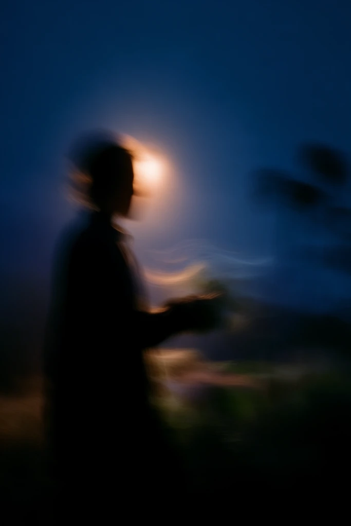 Luminous Nocturnal Chiaroscuro style AI image example 1