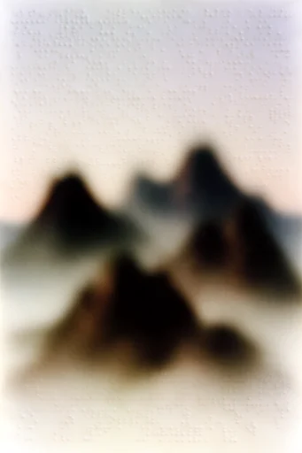 Tactile Ethereal Solitude style reference image — soft focus
