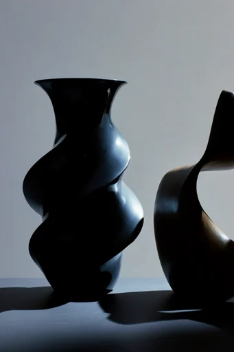 Minimalist Noir Silhouette style reference image — minimalist studio portrait